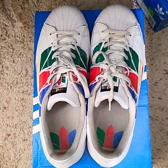 Adidas Superstar 11 mens fu9519 like new. - Picture 4 of 10